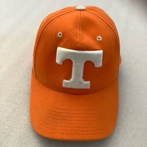 University of TN Orange and White Adjustable  Cap with Curved Brim